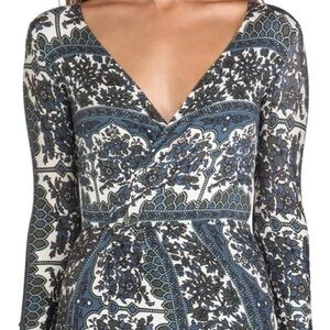 Novella Royale Siren Maxi Dress in color Chantilly